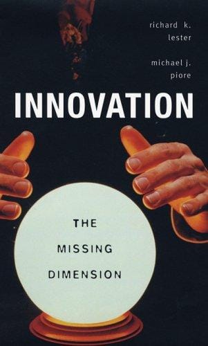 Innovation--the missing dimension