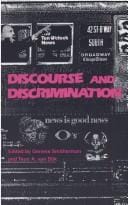 Discourse and discrimination