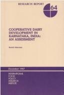Cooperative dairy development in Karnataka, India