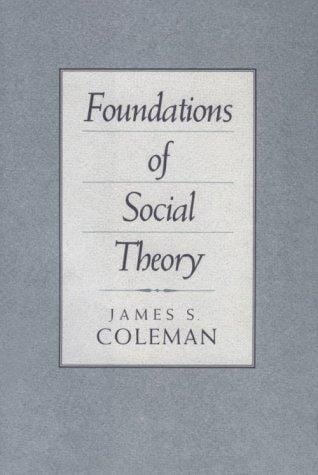 Foundations of social theory