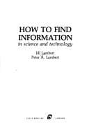How to find information in science and technology