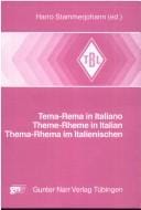 Tema-rema in italiano =