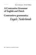 A contrastive grammar of English and Dutch