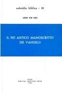 Il più antico manoscritto dei vangeli?