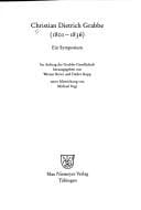 Christian Dietrich Grabbe (1801-1836)