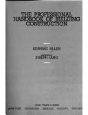 The professional handbook of building construction