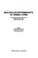 Molecular determinants of animal form