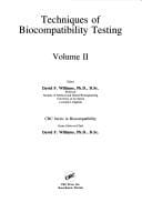 Techniques of biocompatibility testing
