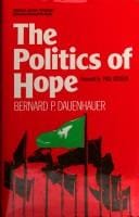 The politics of hope