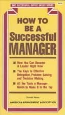 How to be a successful manager