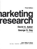 Marketing research