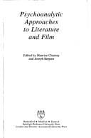 Psychoanalytic approaches to literature and film