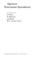 Algemene Nederlandse spraakkunst