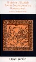 English and Scottish sonnet sequences of the renaissance