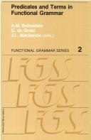 Predicates and terms in functional grammar