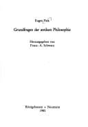 Grundfragen der antiken Philosophie