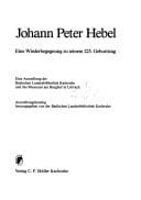 Johann Peter Hebel