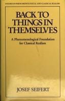 Back to things in themselves