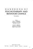 Handbook of psychotherapy and behavior change