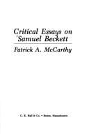 Critical Essays on Samuel Beckett (Critical Essays on British Literature)