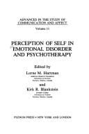 Perception of self in emotional disorder and psychotherapy