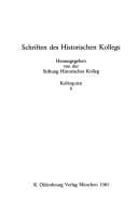 Die Nachwirkungen der Inflation auf die deutsche Geschichte, 1924-1933 (Schriften des Historischen Kollegs) (German Edition)