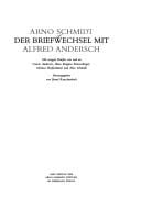 Der Briefwechsel mit Alfred Andersch