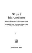 Gli Anni della Costituente