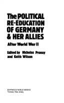 The Political re-education of Germany & her allies after World War II