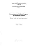 Expenditures on population programs in developing regions