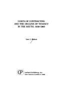 Costs of contracting and the decline of tenancy in the South, 1930-1960