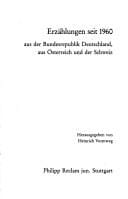 Erzählungen seit 1960