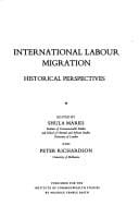International labour migration