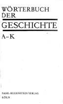 Wörterbuch der Geschichte