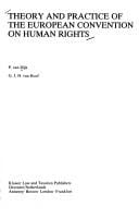 Theory and practice of the European Convention on Human Rights
