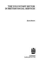 The voluntary sector in British social services