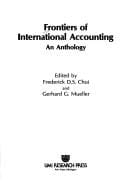 Frontiers of international accounting: An anthology (Research for business decisions)