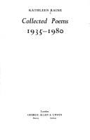 Collected poems, 1935-1980