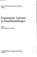 Französische Literatur in Einzeldarstellungen