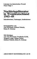 Nachkriegsliteratur in Westdeutschland 1945-49