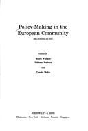 Policy-making in the European community