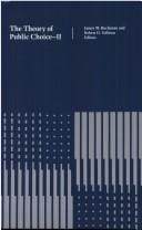 The Theory of public choice--II