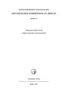 Preussen und das Ausland