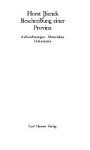 Beschreibung einer Provinz