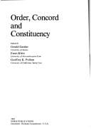 Order, concord, and constituency