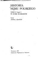 Historia sejmu polskiego