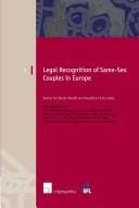 Legal recognition of same-sex couples in Europe
