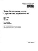 Three-dimensional image capture and applications VI