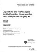 Algorithms and technologies for multispectral, hyperspectral, and ultraspectral imagery XI