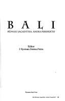 Bali menuju jagaditha